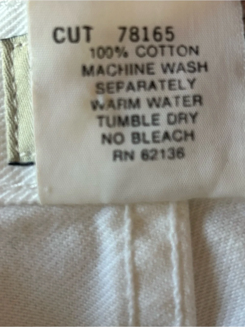 Guess Vintage 1990s White Jean Shorts Cotton Sz 30